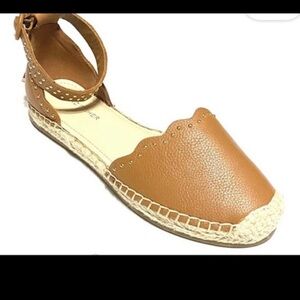Marc Fisher tan espadrilles